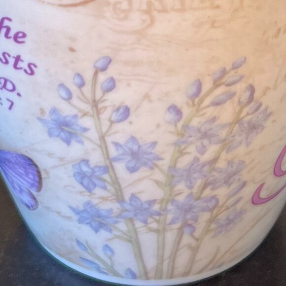 NWT Botanic Butterfly Blessed Mug  ~ Jane Shasky Studio ~ Christian Arts Gifts - Picture 6 of 9